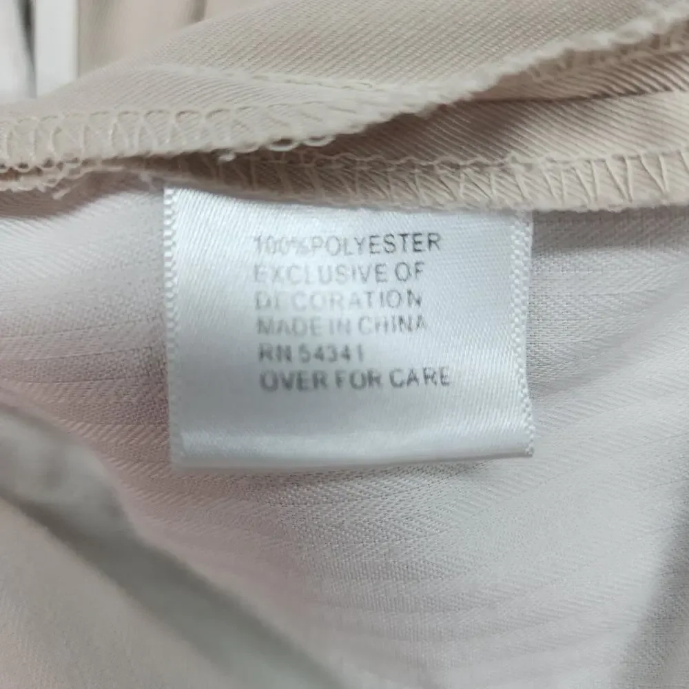Walter Hagen Men 34x28 Beige Khaki Flat Front Cuffed Dress Pants Trousers Career - Picture 14 of 15